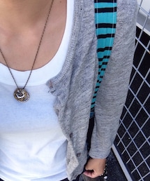 Simplicite | リネンニット(カーディガン/ボレロ)