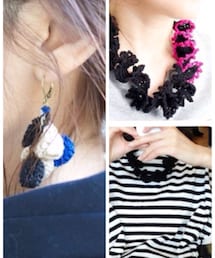 dot. | ニコちゃんのニットアクセ

購入予定のネックレスとピアス(ネックレス)