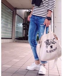 ZARA | ダメージデニム(デニムパンツ)