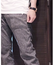 UNITED TOKYO | グレーのカーゴパンツ (カーゴパンツ)