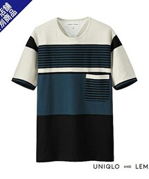 UNIQLO AND LEMAIRE | スピーマコットンボーダーT(Tシャツ/カットソー)