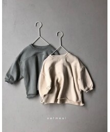 韓国子供服 | size... S (90cm) / color... ミント(スウェット)