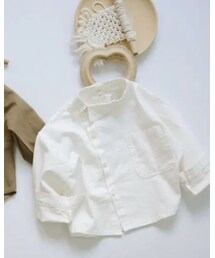 韓国子供服 | size... 100cm / color... ホワイト(シャツ/ブラウス)