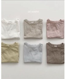 韓国子供服 | size... S(90cm) / color... アイボリー(Tシャツ/カットソー)