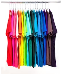 GU | ○ホワイト○ペールピンク○ライトブルー○ブラック(Tシャツ/カットソー)