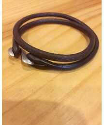 no brand | silver925&leather(ブレスレット)
