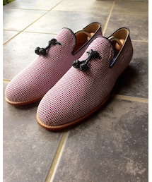 POLPETTA | UOMO 「CACCIOPPOLI SEERSUCKER」(ドレスシューズ)