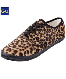 GU | レオパードのスニーカー(スニーカー)