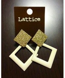 Lattice | ピアス（両耳用）