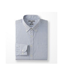 UNIQLO | ファインクロスストレッチスリムフィットストライプシャツ（長袖）(シャツ/ブラウス)