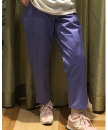 Green　Parks | ツイルカラーパンツ sax ¥3,990-(パンツ)