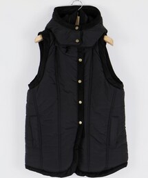 裏ファーダウンベスト(ダウンベスト)