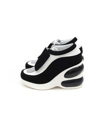 配色厚底スニーカー(スニーカー)