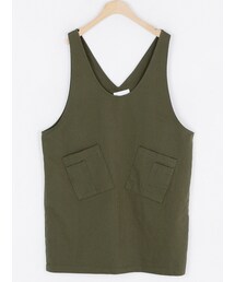 カジュアルサロペットスカート(スカート)