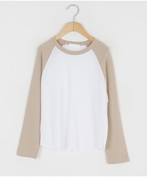 ラグランスリーブクロップドTEE(Tシャツ/カットソー)