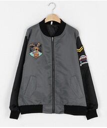 パッチディテールパイロットジャンパー(その他アウター)