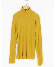 ウェーブディテールタートルネックTシャツ(Tシャツ/カットソー)