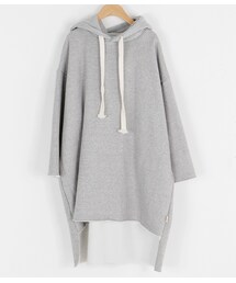 アンバランス丈ロングパーカー(パーカー)