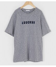 シンプルプリントメランジTシャツ(Tシャツ/カットソー)