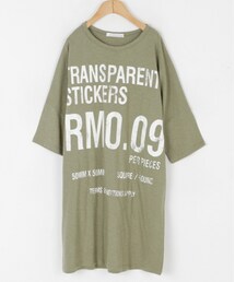 グラフィックTEEワンピース(ワンピース)