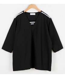 スポーティラインVネックシャツ(シャツ/ブラウス)
