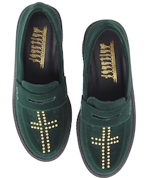 jouetie | ベロア厚底コインローファー(その他シューズ)