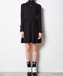 PAMEO POSE | moon knit OP(ワンピース)