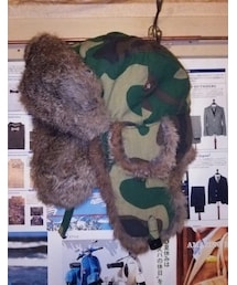RABBIT FUR PILOT HUT | ニットキャップ/ビーニー