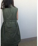 allolun.(オールオルン)の「ワンピース/ドレス(シャツワンピース)」