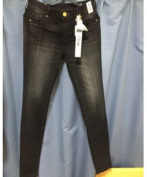 SOMETHING | Mac-HouseにてMade in JapanのEDWIN Something スキニーSLIMのBlackを購入しました。お仕事にも普段着Dateにもフル活用するぞ。ボーダーTとあわせたいな！笑(デニムパンツ)