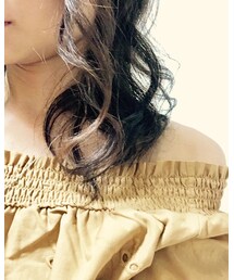 初オフショル✨ | トップス