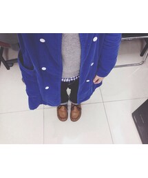 NATURAL LAUNDRY | 青いコート(その他アウター)