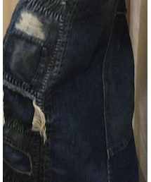 DENIM DUNGAREE | デニムスカート