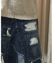 DENIM DUNGAREE | デニムスカート