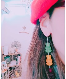 ぱんちゃんハンドメイド💖 | ピアス（片耳用）