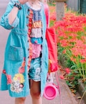 しのちゃんから受け継いだあちゃちゅむワンピ💖の「ワンピース/ドレス(ワンピース)」