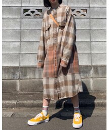VINTAGE | シャツワンピース