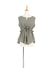 ellerie | ウエストシャーリングブラウス(シャツ/ブラウス)