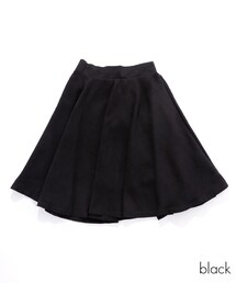 ellerie | スエード調上品丈フレアスカート(スカート)