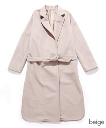 ellerie | 2WAYウエストりぼん上品ガウンコート(その他アウター)