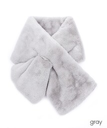 ellerie | シンプルシャギーマフラー(マフラー)