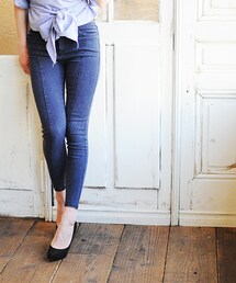 ellerie | 美脚スキニーデニムパンツ(デニムパンツ)