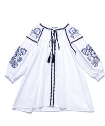 ellerie | フォークロア調刺繍チュニックブラウス(シャツ/ブラウス)