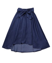 ellerie | デニムパンツヘムラインスカート。(デニムスカート)
