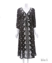 ellerie | ガーリー刺繍ワンピース(ワンピース)