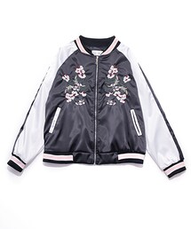 ellerie | 華やか刺繍スカジャン(スタジャン)