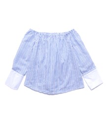 ellerie | 爽やかオフショルブラウス(シャツ/ブラウス)