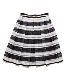 ellerie | 透けマリンボーダーフレアスカート(スカート)