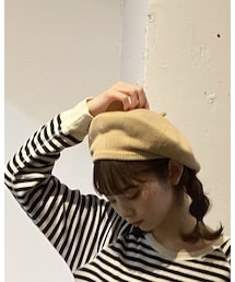 h.emu | ハンチング/ベレー帽