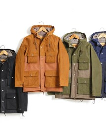 Pherrow's | PMPK1
Size:S,M,L,XL
Color:BLACK,BROWN,OLIVE,NAVY
Price:￥39,800+tax(マウンテンパーカー)